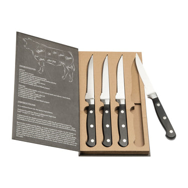 London steak késkészlet – Fekete