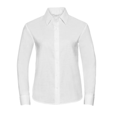Russell Ladies Oxford Shirt – White