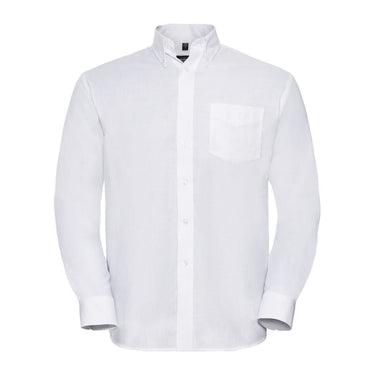 Russell Easy Care LSL Oxford Shirt – White