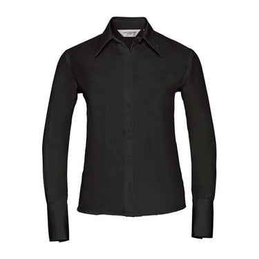 Russell Non-iron Ladies blouse long-sleeve