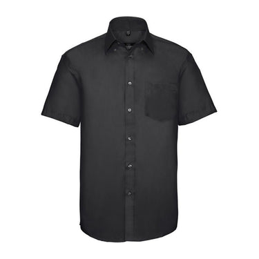 Russell Non-iron Men Shirt short-sleeve