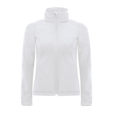 HOODED SOFTSHELL WOMEN – White