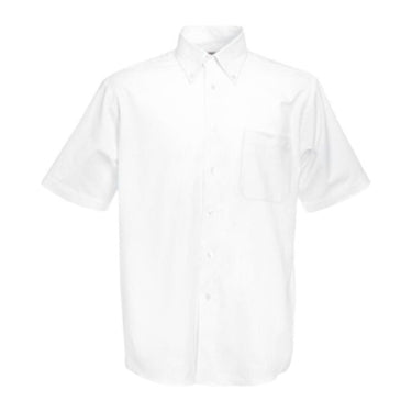 SHORT SLEEVE OXFORD SHIRT – White