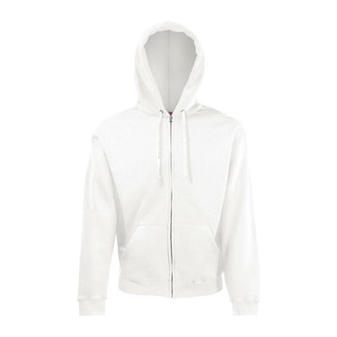 CLASSIC HOODED SWEAT JACKET – White
