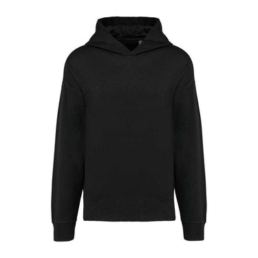 Unisex Oversized Fleece Hoodie – Black