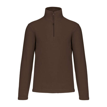 ENZO - ZIP NECK MICROFLEECE JACKET