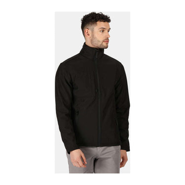 Men'S Octagon Ii Printable Membrane Softshell – Black/Black