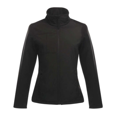 Women'S Octagon Ii Printable Softshell – Black/Black