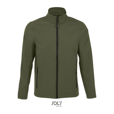SOL'S RACE MEN - SOFTSHELL ZIP JACKET – Army