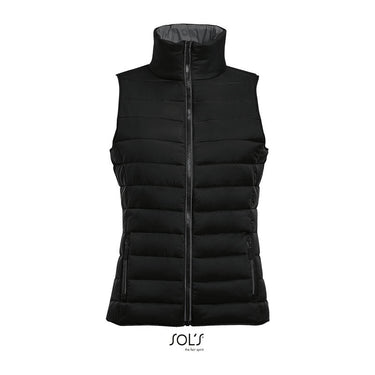 SOL'S WAVE WOMEN - LIGHTWEIGHT BODYWARMER – Black