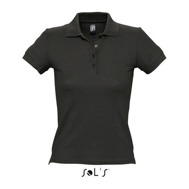 SOL'S PEOPLE WOMEN POLO SHIRT – Black