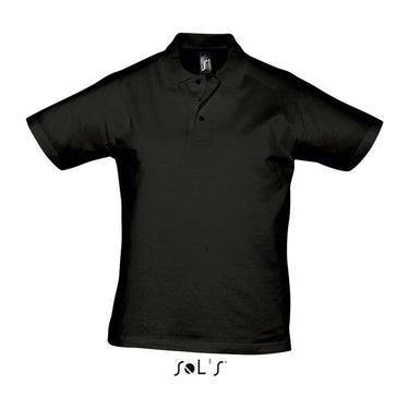 PRESCOTT MEN POLO SHIRT – Deep Black