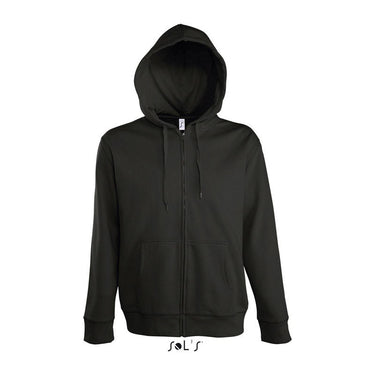 SOL'S SEVEN MEN - JACKET WITH LINED HOOD – Black