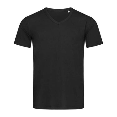 Ben V-nyakú Uniszex Póló – Black Opal