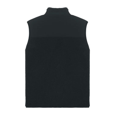 Liner uniszex ujjatlan sherpa mellény – Black
