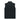 Liner uniszex ujjatlan sherpa mellény – Black