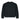 The Ryler unisex kereknyakú pulóver – Black
