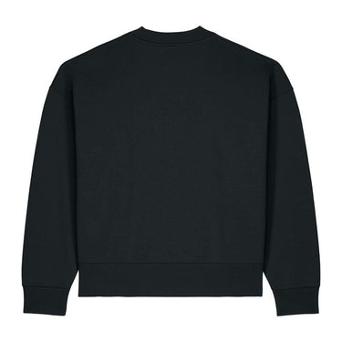 The Ryler unisex kereknyakú pulóver – Black