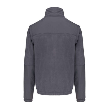 FLEECE JACKET WITH REMOVABLE SLEEVES