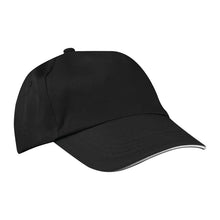 Arlington 5 paneles baseballsapka – Fekete