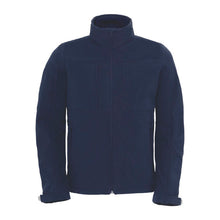 HOODED SOFTSHELL MEN – Navy