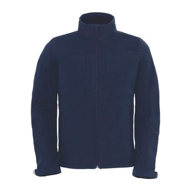 HOODED SOFTSHELL MEN – Navy