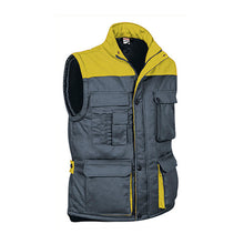 THUNDER mellény – Cement Grey-Lemon Yellow