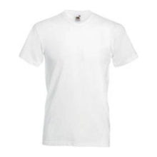 VALUEWEIGHT V-NECK T – White
