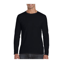 SOFTSTYLE® FELNŐTT HOSSZÚ UJJÚ PÓLÓ – Black