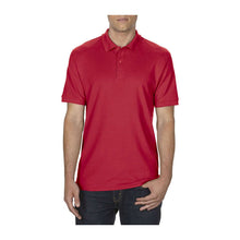 DRYBLEND® ADULT DOUBLE PIQUÉ POLO – Red