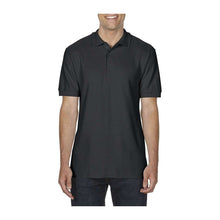 PREMIUM COTTON ADULT DOUBLE PIQUÉ POLO – Black