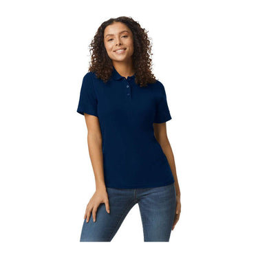 Softstyle® Ladies' Double Piqué Polo
