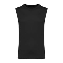 Eco-Friendly Men Sleeveless T-Shirt – Black