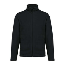 Unisex Eco-Friendly Micro-Polarfleece Jacket – Black