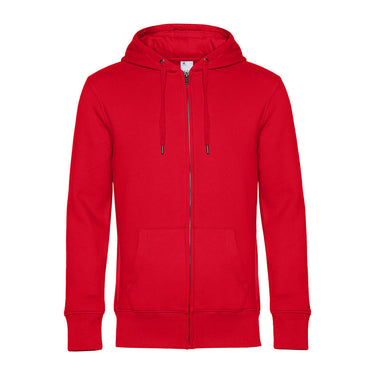 B&C KING ZIPPED HOOD – Piros