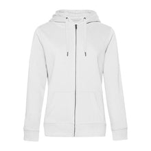 B&C QUEEN ZIPPED HOOD – White