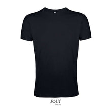 SOL'S REGENT FIT - FÉRFI KÖRNYAKÚ TESTHEZÁLLÓ PÓLÓ – Deep Black
