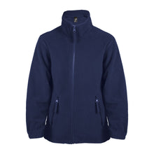 Sol'S North Kids - Zipped Fleece Jacket – Navy