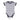 SOL'S MILES BABY - STRIPED BODYSUIT – White/Navy