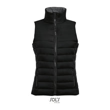 SOL'S WAVE WOMEN - LIGHTWEIGHT BODYWARMER – Black