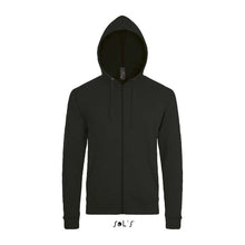 SOL'S STONE - UNISEX ZIP HOODIE – Black