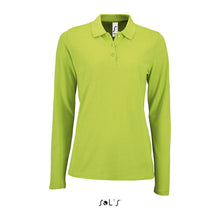 SOL'S PERFECT LSL WOMEN - LONG-SLEEVE PIQUÉ POLO S – Apple Green