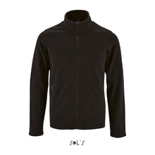 SOL'S NORMAN MEN - PLAIN FLEECE JACKET – Black