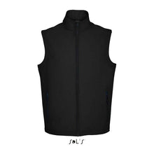 SOL'S RACE BW MEN - SOFTSHELL BODYWARMER – Black