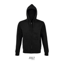 SPIKE MEN - ZIP HOODIE – Black