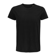 Sol'S Pioneer Men-Round-Neck Fitted Jersey T-Shirt – Deep Black