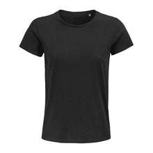 Sol'S Pioneer Women - Round-Neck Fitted T-Shirt – Deep Black