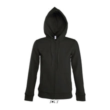 SOL'S SEVEN WOMEN - JACKET WITH LINED HOOD – Black