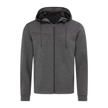 Recycled Uniszex Scuba Dzseki – Anthra Heather