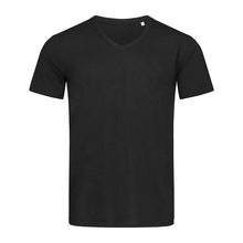 Ben V-nyakú Uniszex Póló – Black Opal